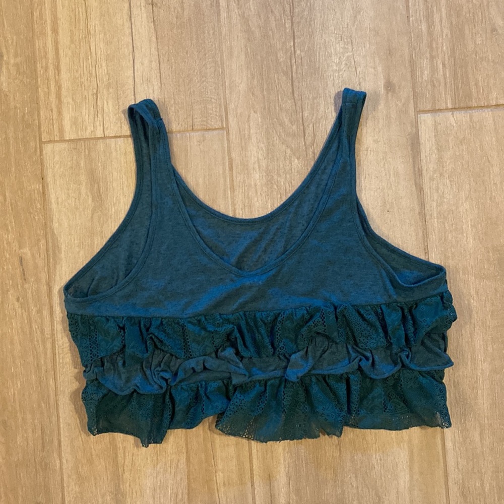 Free People Ruffle-Back Crop Top - Picture 2 of 4